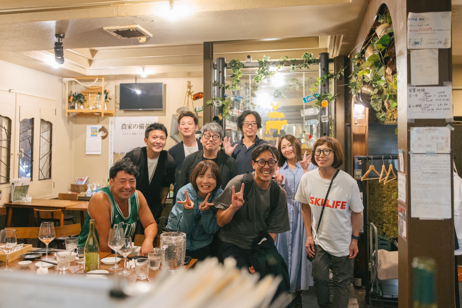農家バル FOOD BABY 店内